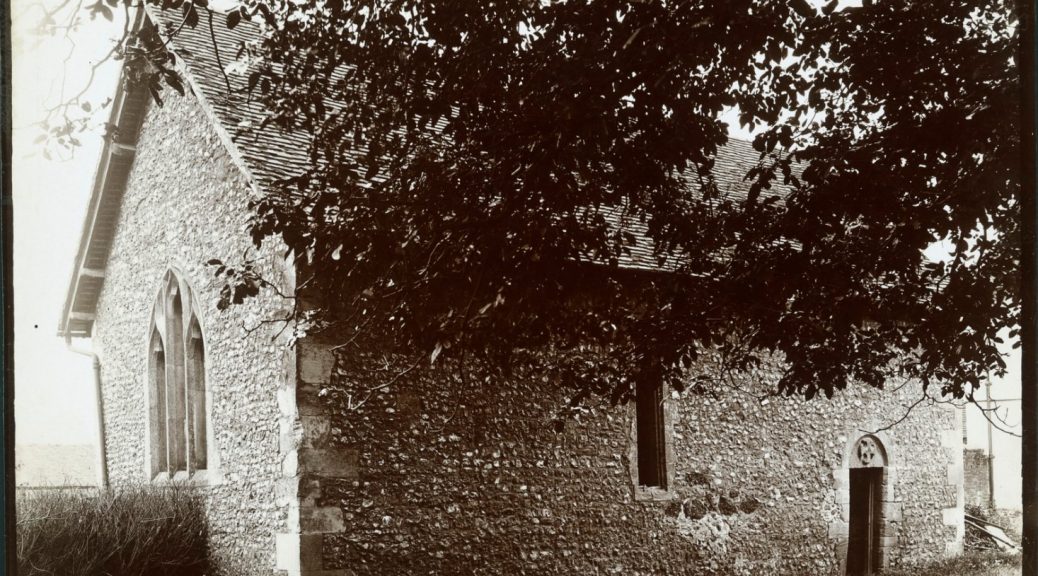 St Leonard's Chapel, Brimpton - photo taken around 1900